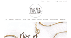 Desktop Screenshot of makarojewelry.com